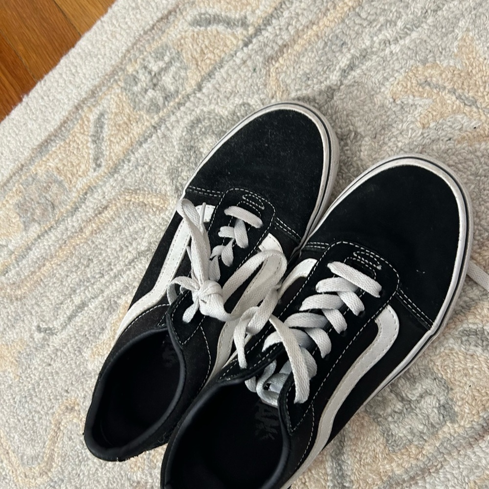 Vans Black and White Women's Sneakers